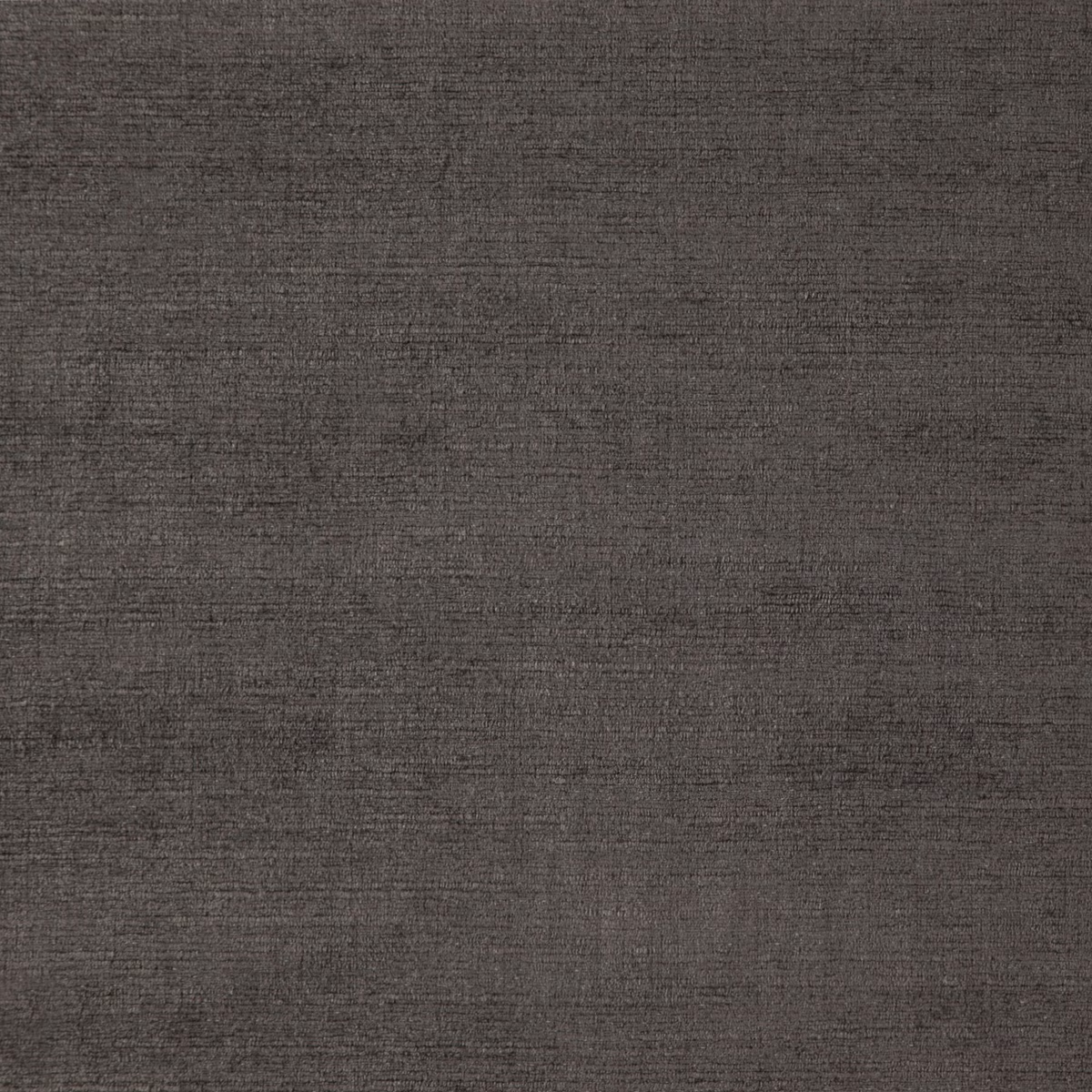 Deep charcoal grey woven fabric with fine horizontal texture and subtle tonal variation
