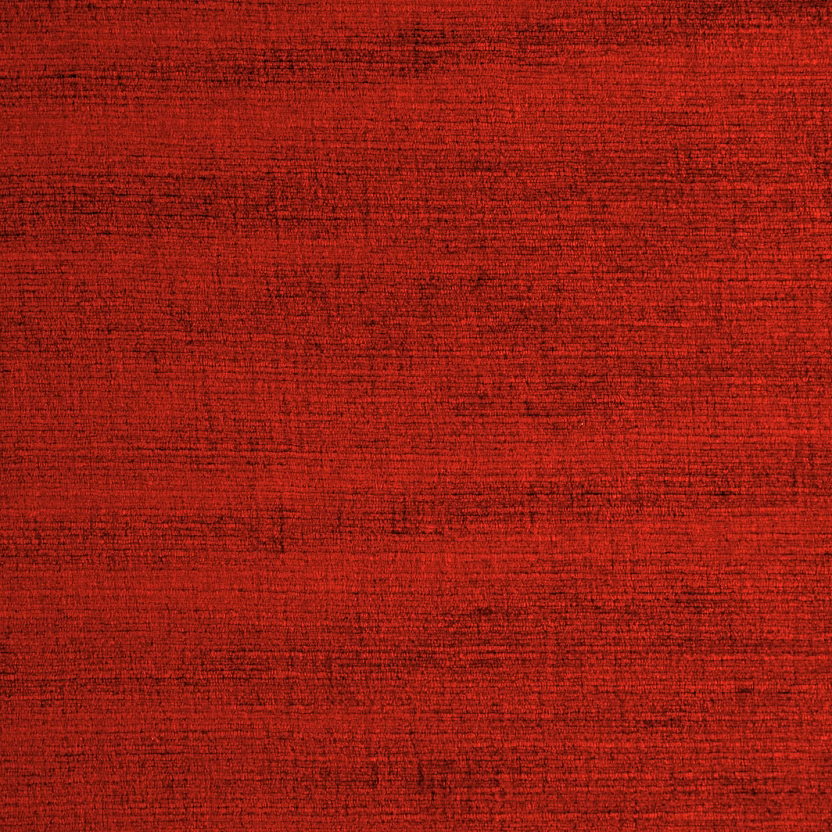 Close-up of deep garnet red fabric with dark slubbed horizontal weave