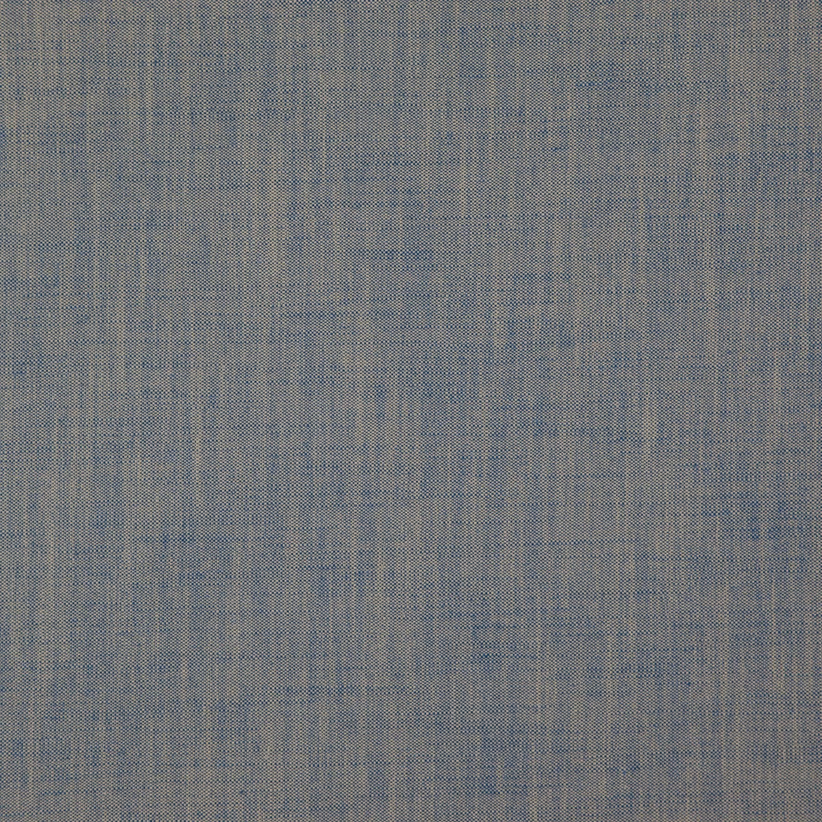 Muted blue-grey woven fabric with fine crosshatched texture and subtle tonal variation