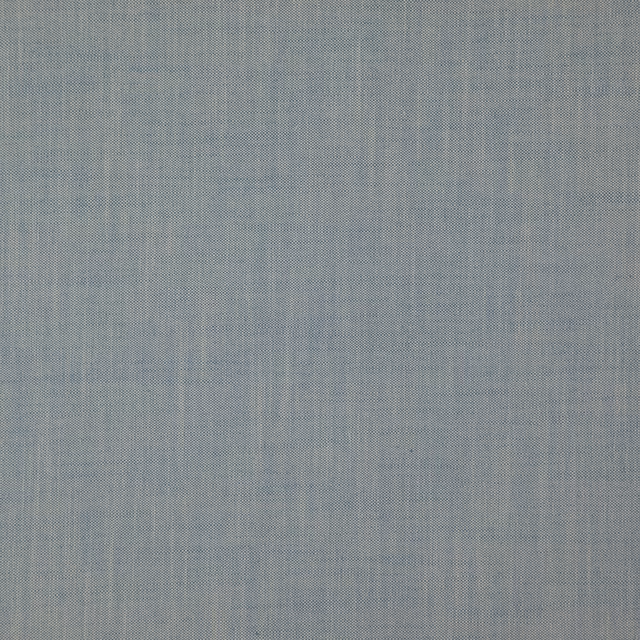 Pale blue-grey Baltic fabric with fine vertical striations and a softly mottled weave