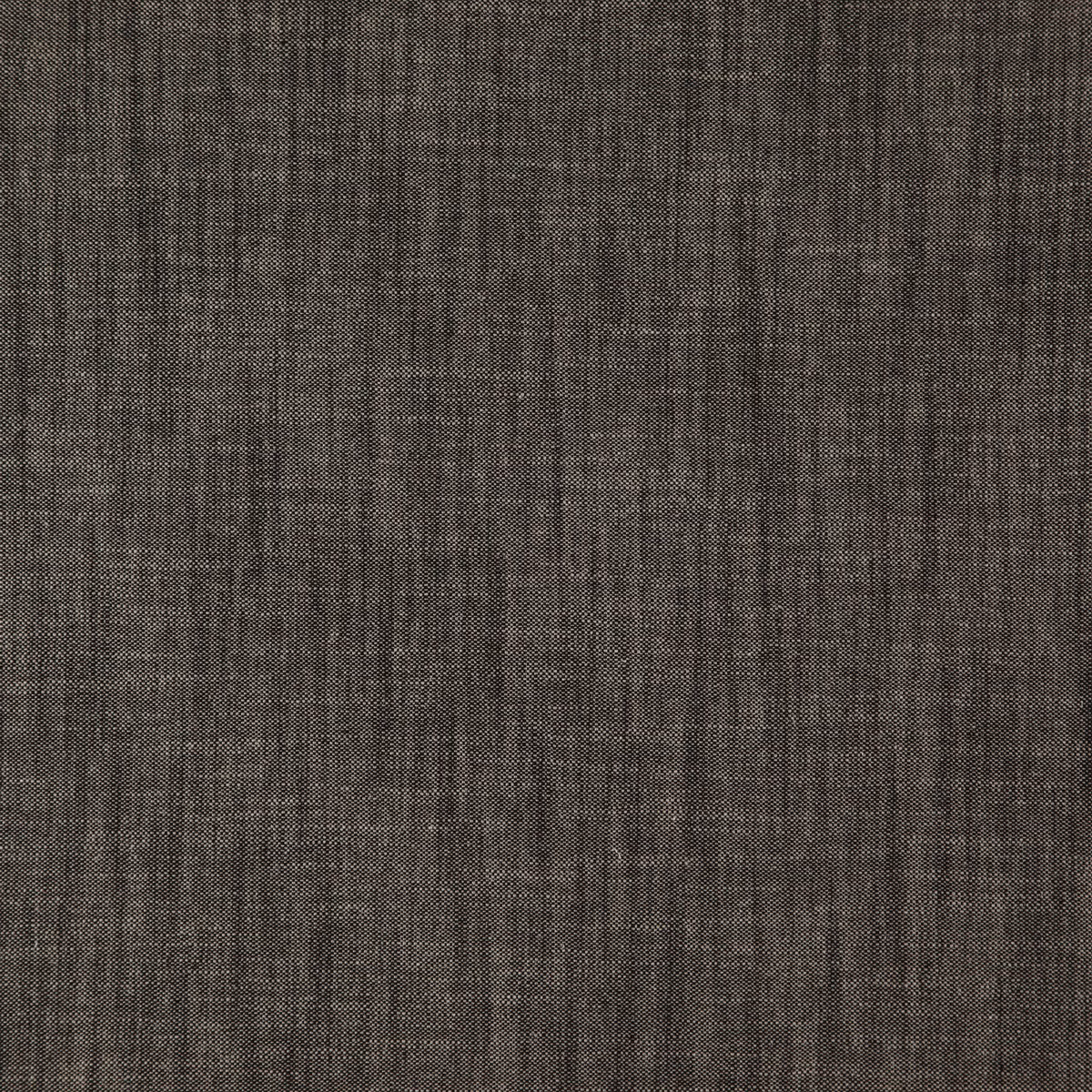 Dark taupe-brown textile with fine vertical striations and dense crosswoven texture