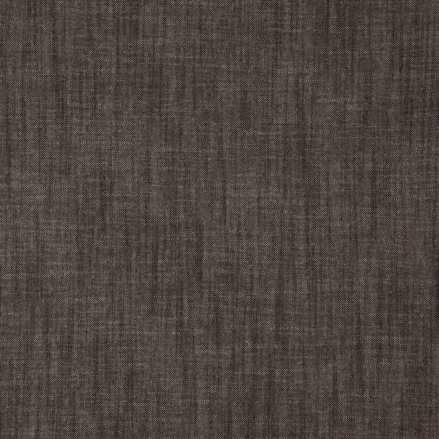 Dark taupe-brown textile with fine vertical striations and dense crosswoven texture