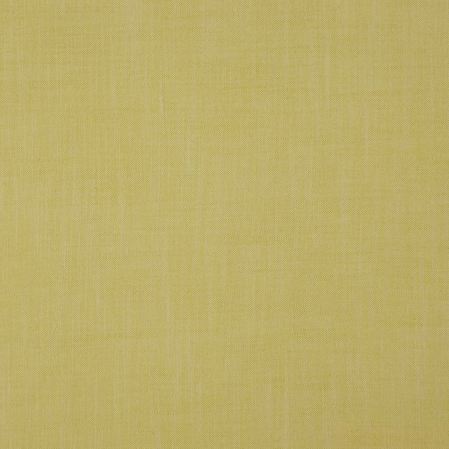 Close-up of muted leaf-olive fabric with fine vertical woven texture