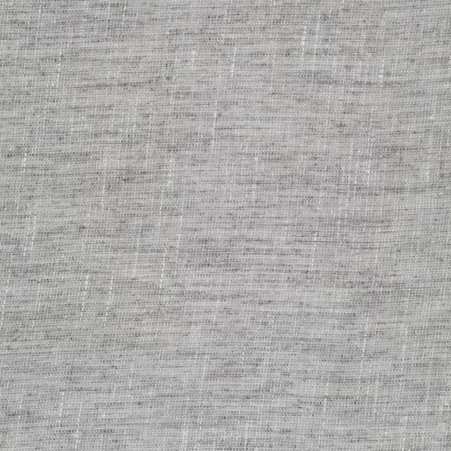 Close-up of pale cool-grey woven fabric with a subtle small checked texture