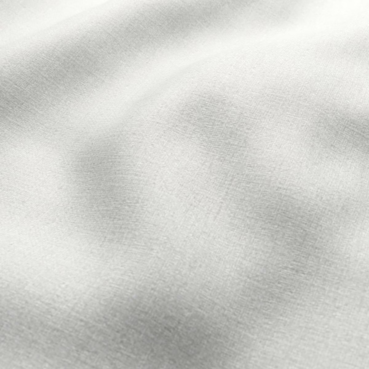 Pale milky ivory fabric with a fine woven grain and soft folds