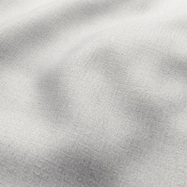 Pale cool-grey Benbecula textile with a softly mottled, fine woven surface
