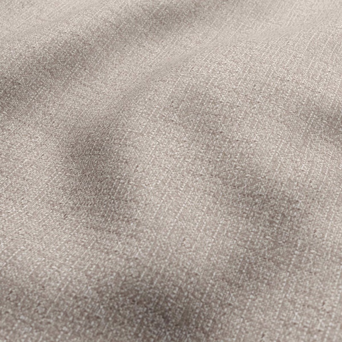 Mottled coffee-taupe woven fabric with a softly flecked, tactile surface