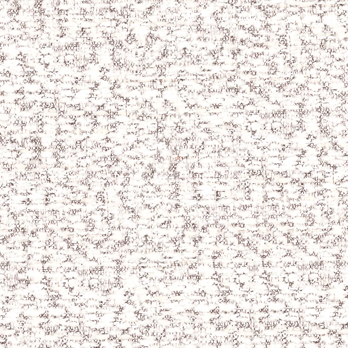 Off-white Bonbon fabric with charcoal-grey flecks and softly nubby woven texture