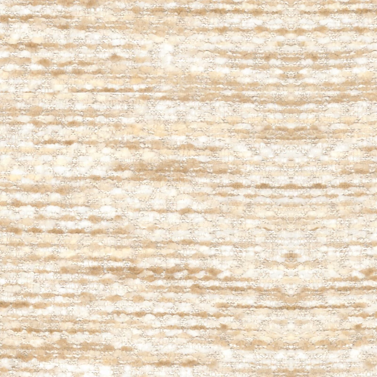 Warm honey-beige fabric with broken horizontal slubs and chalky cream highlights