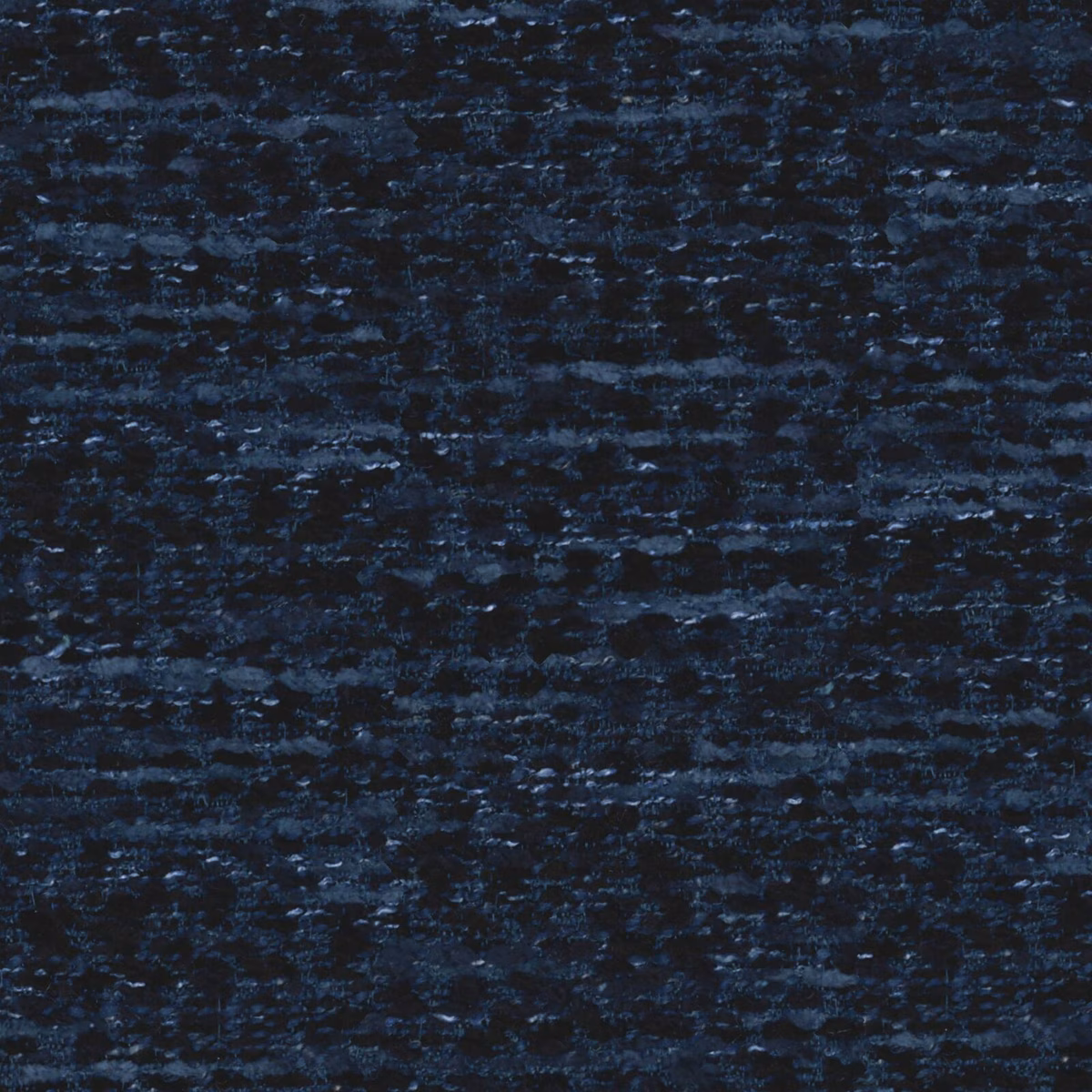 Midnight navy swatch with irregular horizontal blue-black textured streaks