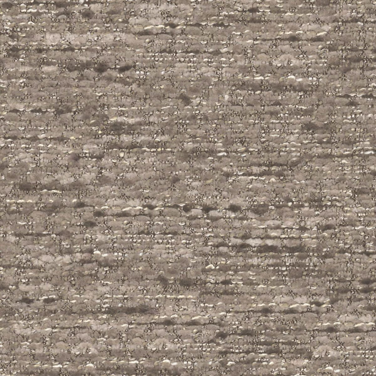 Close-up of Bonbon 25 Mocha’s warm taupe-brown nubby woven surface