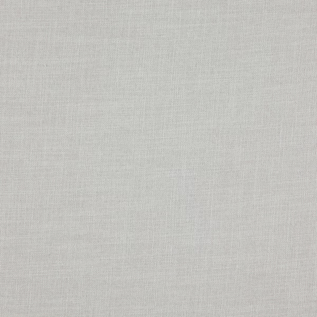 Close-up of pale cool-grey Braemar fabric showing a fine woven crosshatch texture