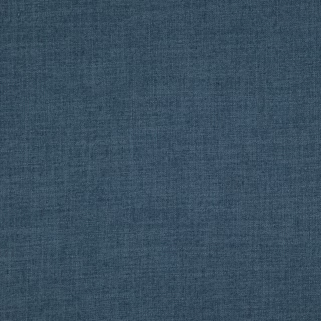 Deep ink-blue woven swatch showing a fine irregular crosshatch texture