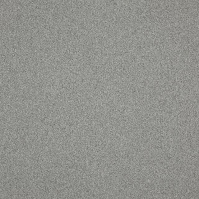 Close view of 01 Cinder’s softly mottled, cool grey woven surface