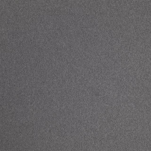Close-up of charcoal grey Brodie fabric with a fine softly mottled woven texture