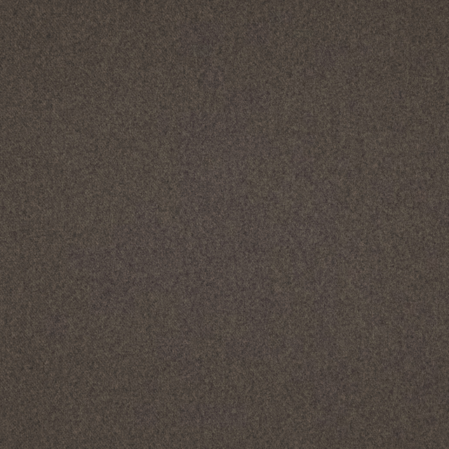 Deep coffee-brown fabric with subtle tonal flecks and a softly textured surface