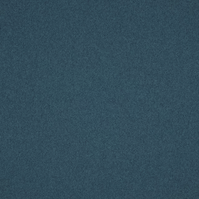 Deep peacock teal fabric swatch with subtle mottled, softly granular texture