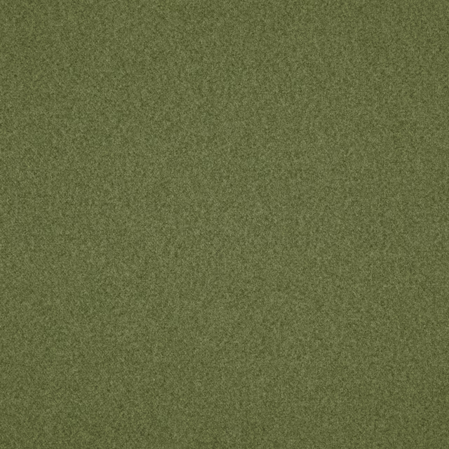 Muted chive olive-green woven swatch with fine mottled tonal texture