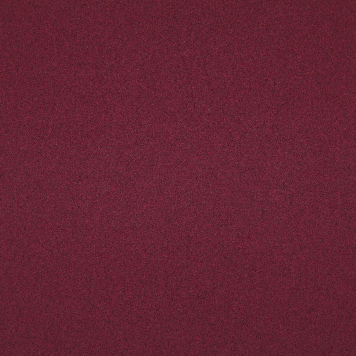 Deep cranberry textile with subtle tonal mottling and a soft matte surface