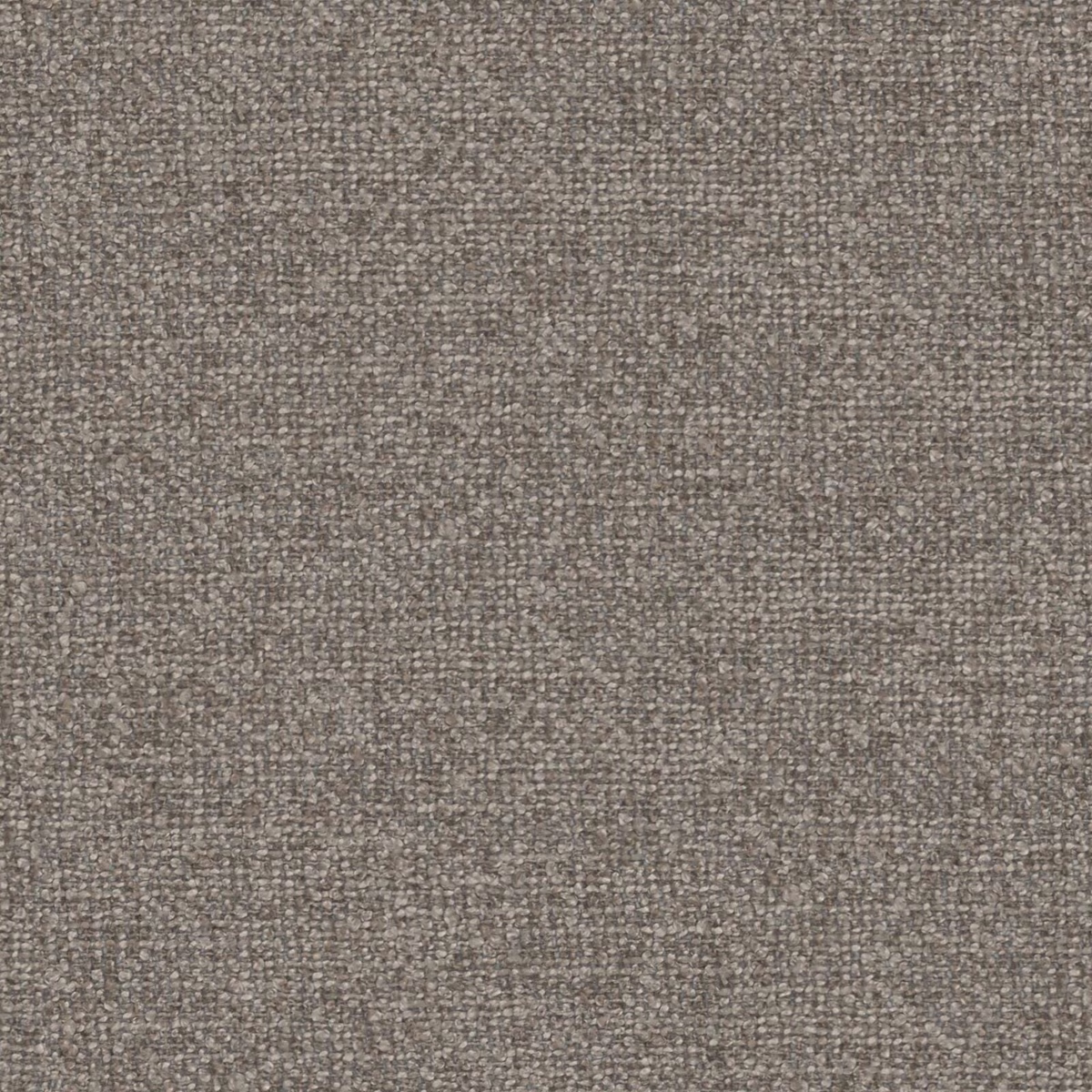 Close-up of muted mink taupe fabric with a fine flecked woven texture