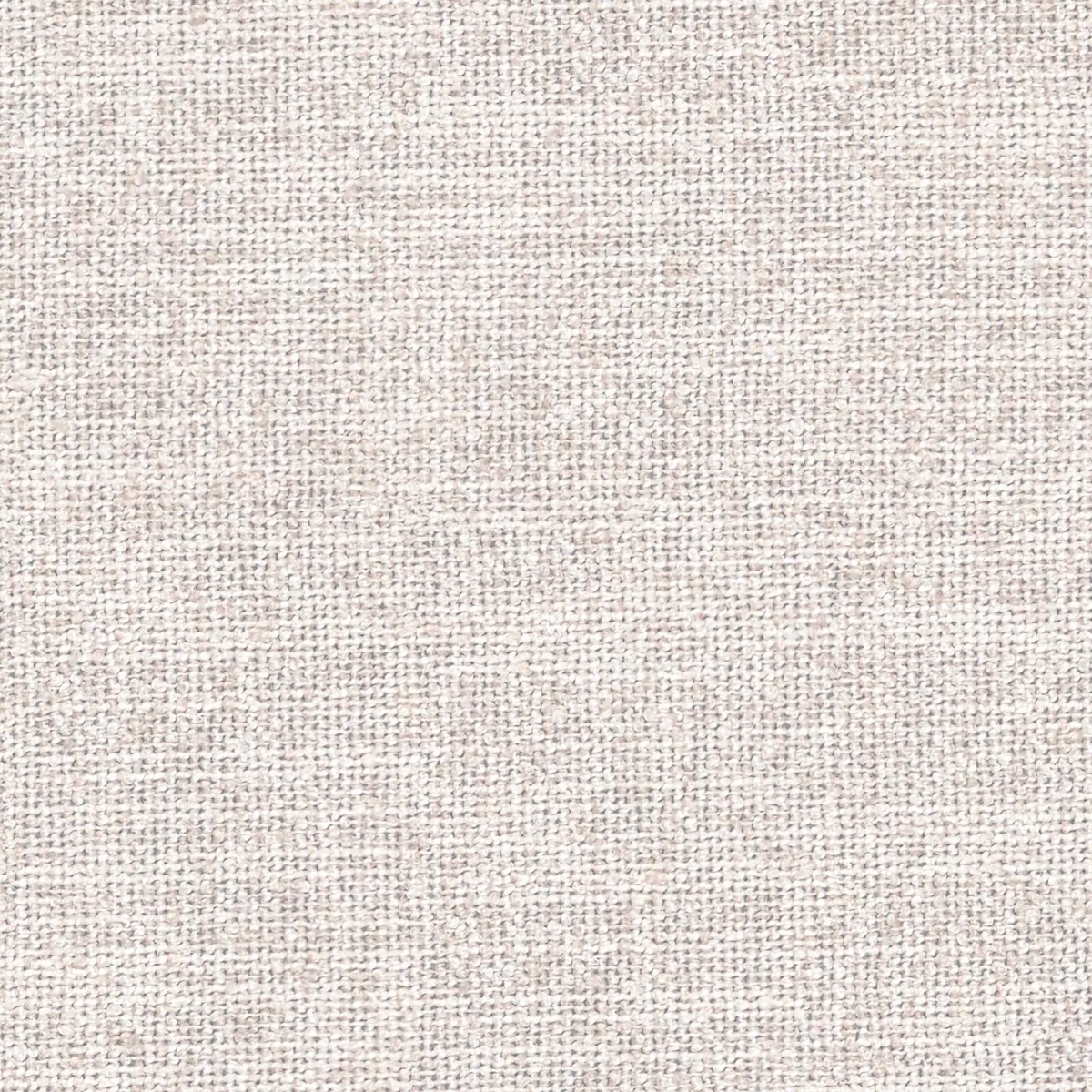 Close-up of pale greige woven fabric with fine ivory and taupe flecks