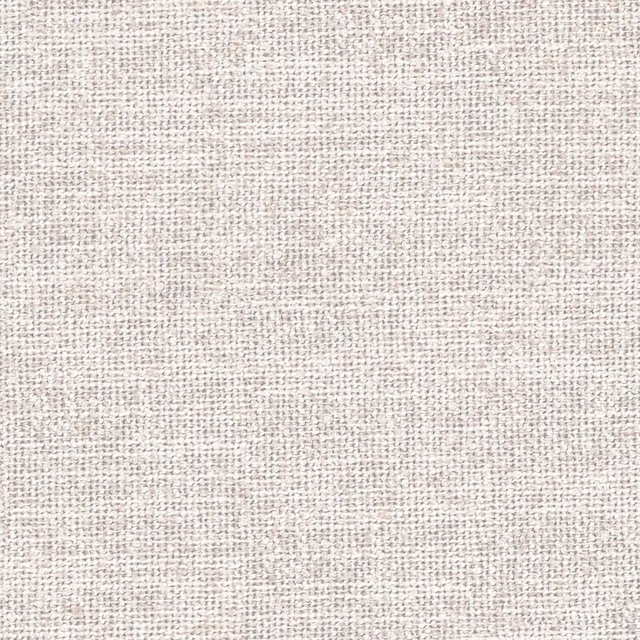 Close-up of pale greige woven fabric with fine ivory and taupe flecks