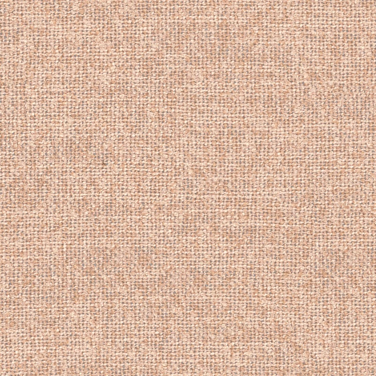 Close-up of warm salmon-pink plain weave with cream and taupe flecks