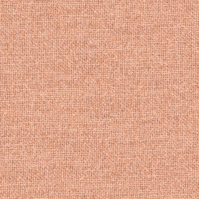 Warm coral pink fabric swatch with a close, softly nubby woven texture