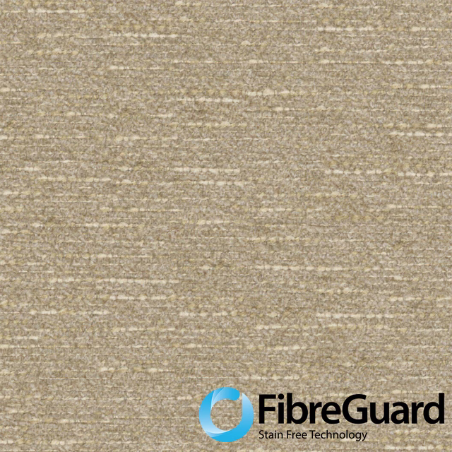 Warm taupe Raffia fabric with irregular horizontal slub weave and flecked texture