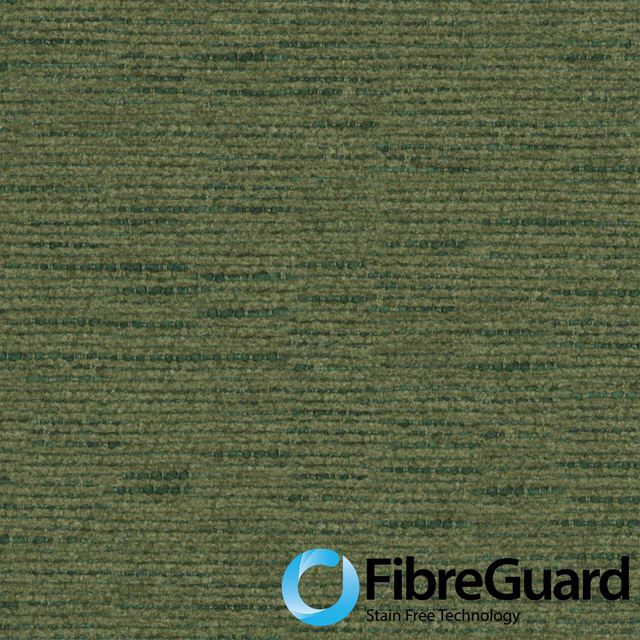 Muted olive-green fabric with brown flecks and a close horizontal strié weave