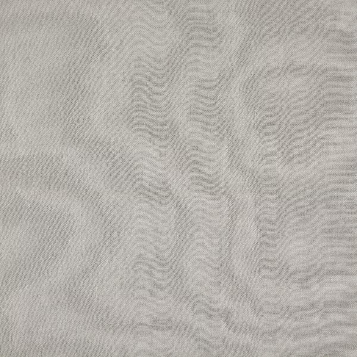 Close-up of pale Rain grey fabric with a subtle fine woven texture