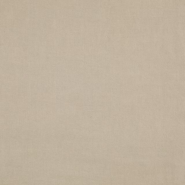 Warm biscuit beige fabric with a fine, softly mottled plain weave