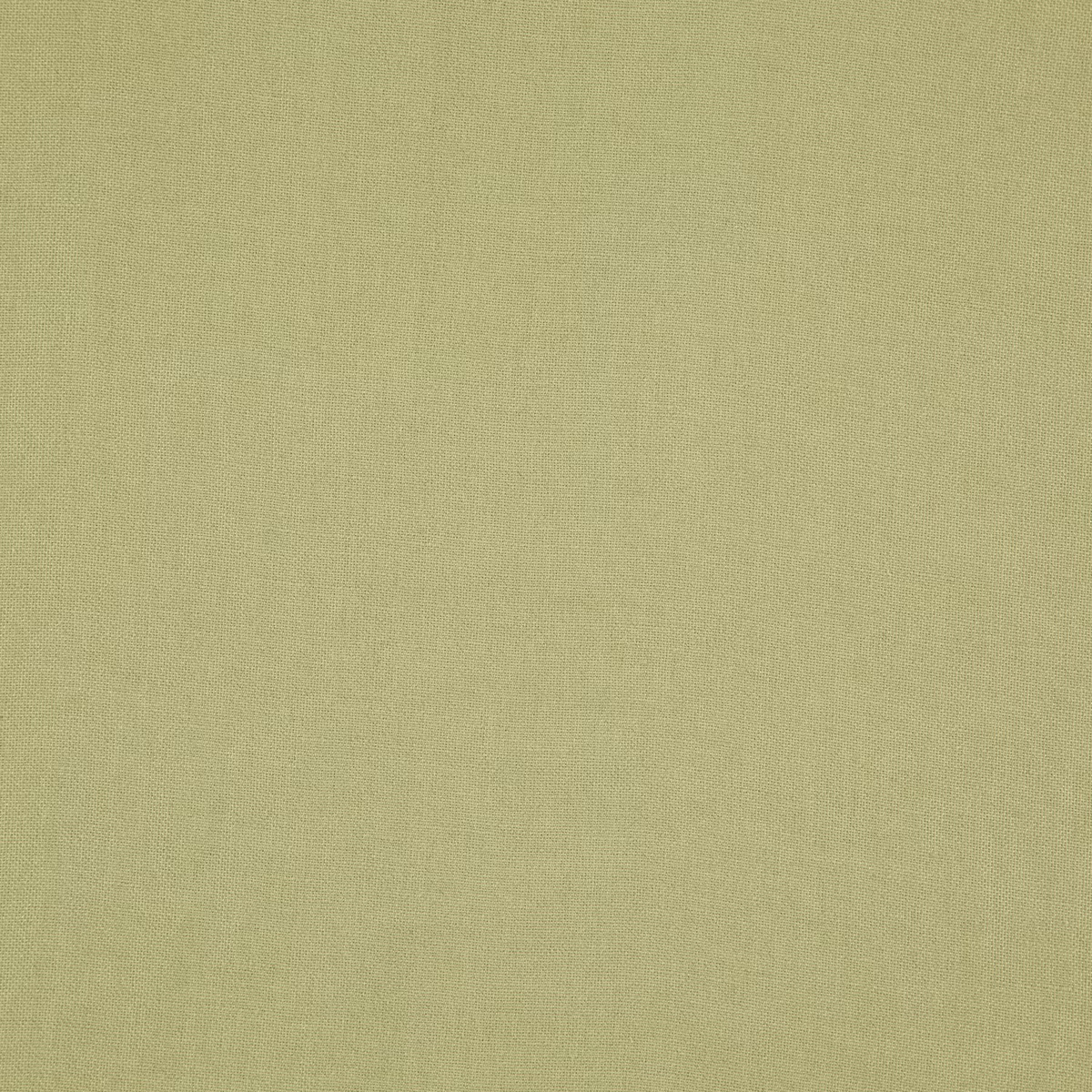 Muted leaf-green plain weave with a softly flecked, finely textured surface