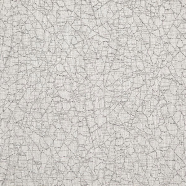 Pale warm-grey textured fabric with fine irregular charcoal crackle lines