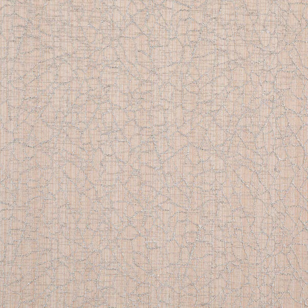 Pale spice fabric with fine irregular grey-beige intersecting lines and woven texture