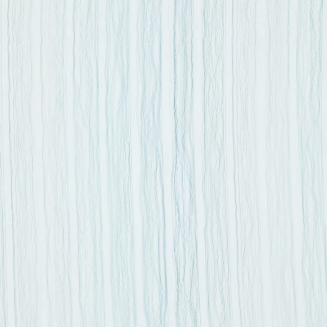 Pale aqua Canterbury fabric with delicate irregular vertical striations and watery texture