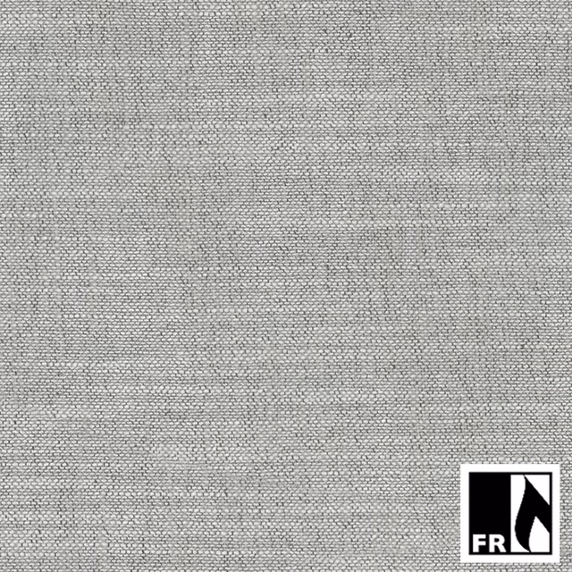 Cool granite-grey fabric with a dense, fine crosswoven surface and subtle tonal flecks