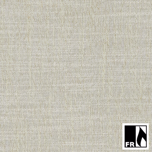 Close-up of pale lime-green Cara fabric with a fine flecked crossweave texture