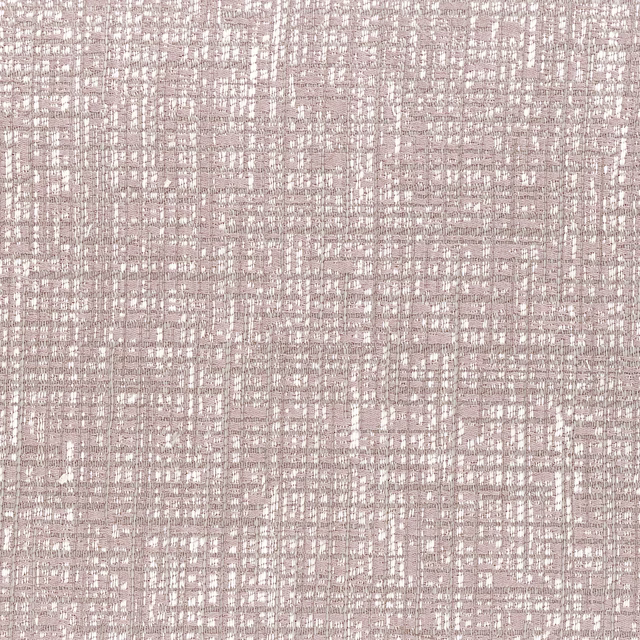 Pale dusty-rose fabric with an irregular woven crosshatch texture and soft grey flecks