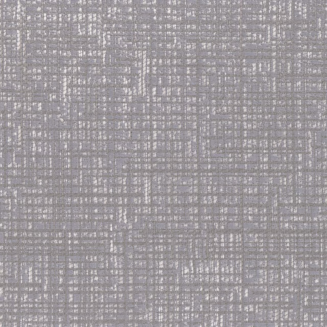 Cool silver-grey woven fabric with an irregular fine crosshatch texture and charcoal flecks