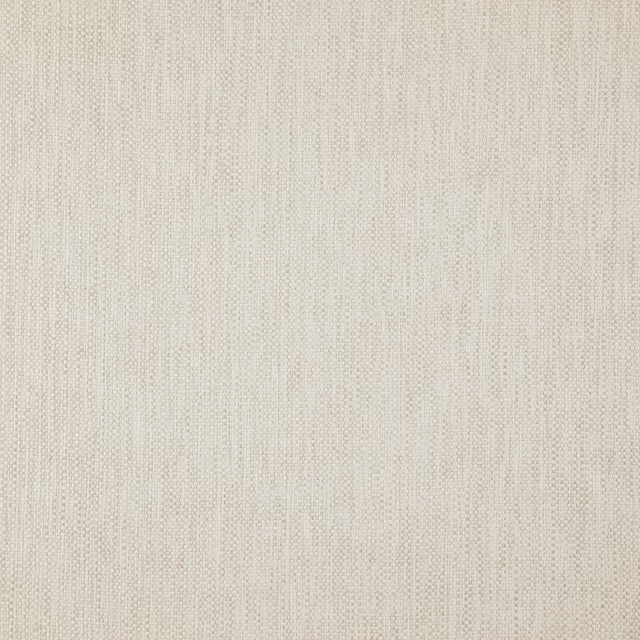 Pale ivory woven fabric with a fine, softly vertical textured surface