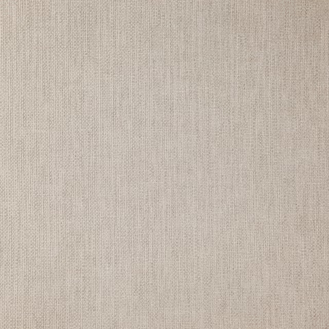Close-up of warm parchment beige fabric with a fine, subtly vertical woven texture