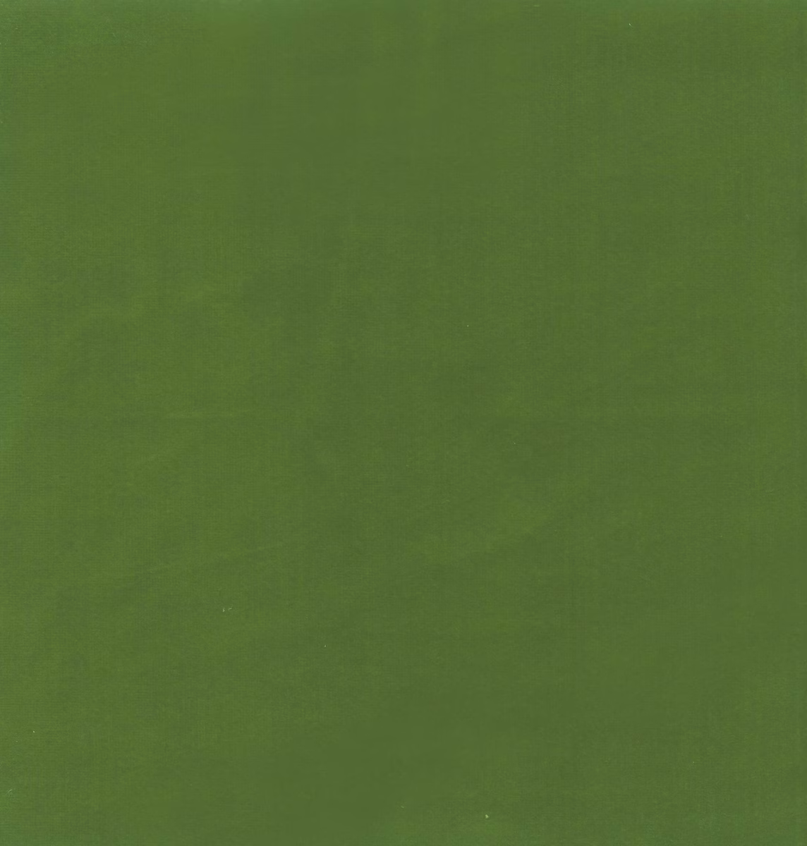 Deep moss-green textile with a fine matte weave and subtle tonal variation