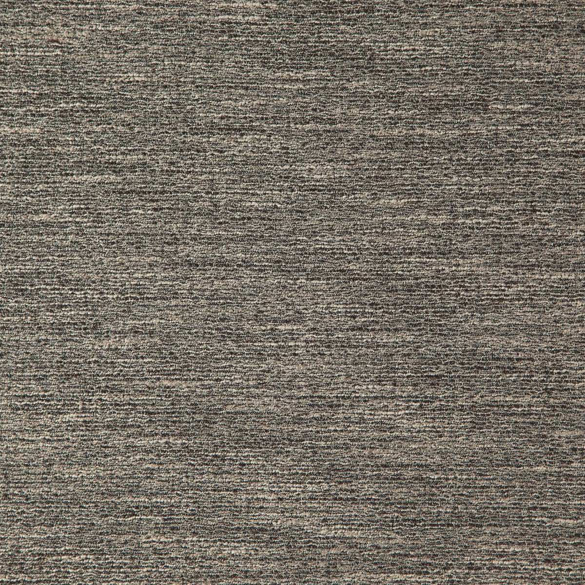 Close-up of deep taupe-brown woven fabric with fine horizontal striations