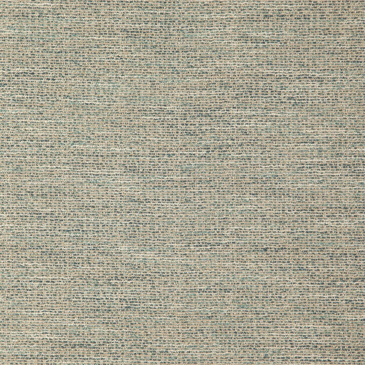 Close-up of Corvus 28 Ocean’s cool aqua weave with cream and charcoal flecks