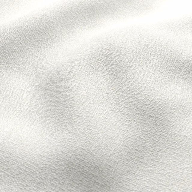 Pale pearl fabric with a fine, softly rippled woven surface