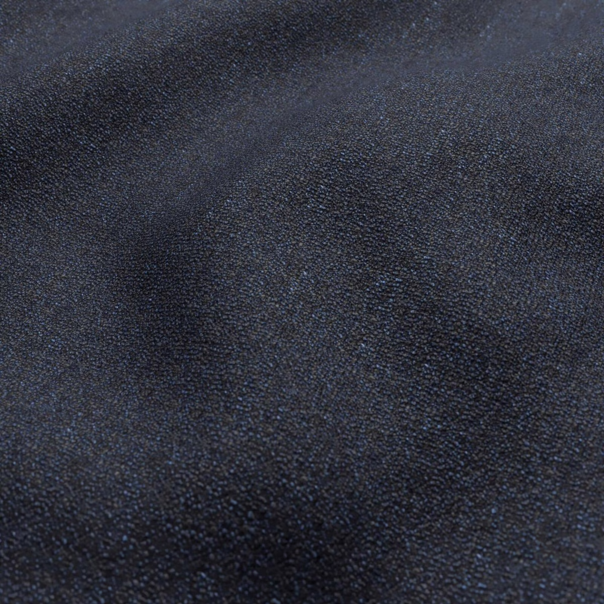 Close-up of Creran 27 Midnight Sky showing pebbled navy-charcoal woven texture