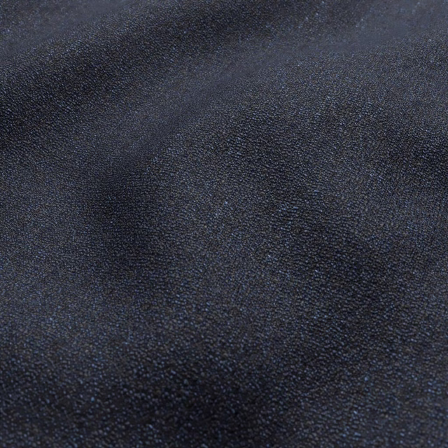 Close-up of Creran 27 Midnight Sky showing pebbled navy-charcoal woven texture