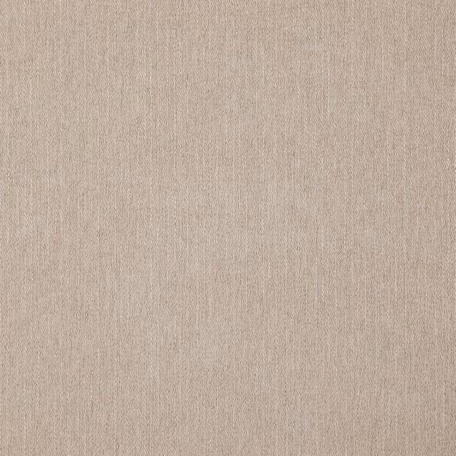 Warm shell-beige woven swatch with fine vertical slubbing and subtle texture
