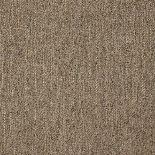 Muted khaki-taupe woven fabric with fine vertical slub texture